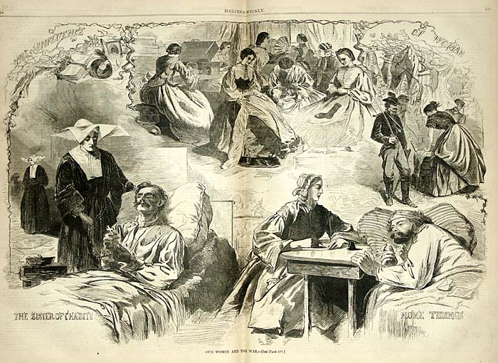 Civil war women role